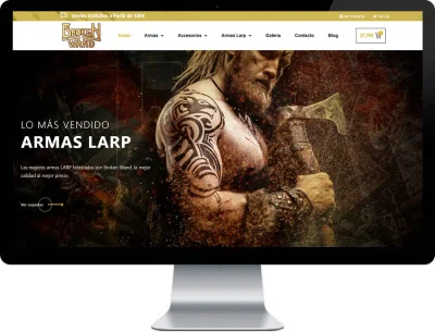 BROKENWAND.ES - Website Creation