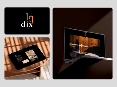 Expérience immersive Le Dix Paris - Graphic Design