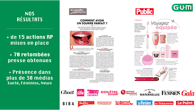 RP & Influence : GUM Sunstar - Pubbliche Relazioni (PR)