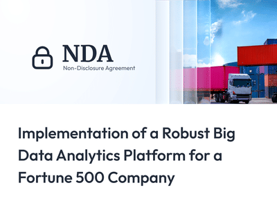 Implementation of a robust Big Data Analytics - Web analytics/Big data