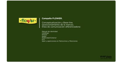 Flower - Branding y posicionamiento de marca