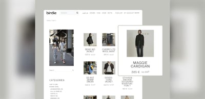 BirdieVienna: WooCommerce store with worldwide shipping and ERP sync - E-commerce