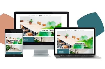 Branding, foto's en website voor zaal in Antwerpen - Onlinewerbung