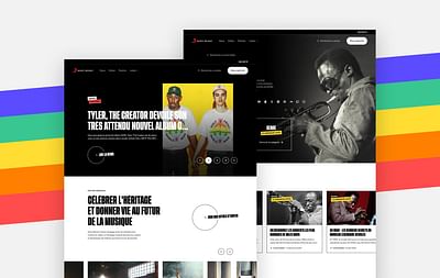 Sony Music France : Ux design - UI design - Design & graphisme