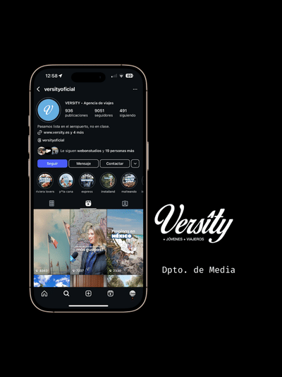 Departamento de Media - Versity - Marketing