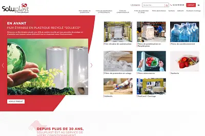 Soluplast - Webseitengestaltung