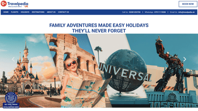 Travelpedia - Website Development - SEO
