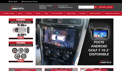 E Commerce Website Gamma Auto - Création de site internet