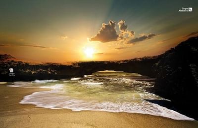 Escape the office, Beach - Online Advertising
