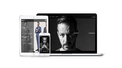 Digitale Sedcard - Webseitengestaltung
