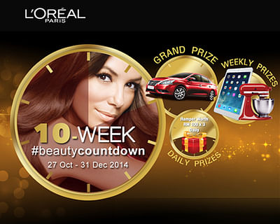 L'Oreal - Beauty Contest Web Application - Webanwendung