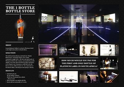 THE ONE BOTTLE STORE - Reclame