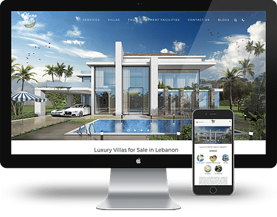 Website design and development for real estate - Stratégie digitale