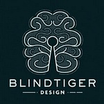 BLINDTIGER Design logo