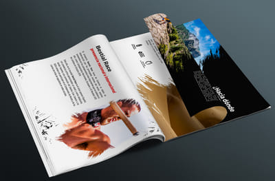 Diseño Gráfico y maquetación para evento deportivo - Design & graphisme