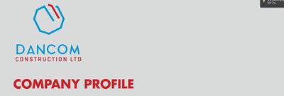 Company Profile for Construction Company - Branding & Positioning