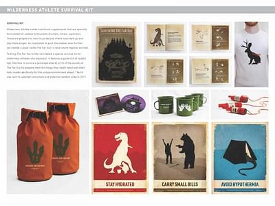 WILDERNESS ATHLETE SURVIVAL KIT - Advertising
