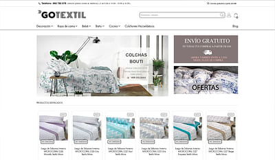E-commerce | GOTEXTIL - Website Creation