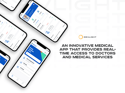 Medical App with Real-Time Access Medical Services - Ergonomy (UX/UI)