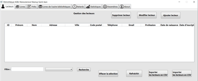 Les Bibliothèques de Jurbise - Développement de Logiciel