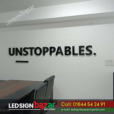 Acrylic Name Plates for Offices Printed - E-commerce