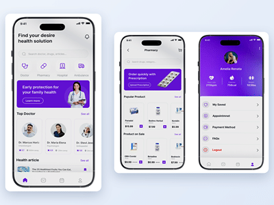 Milo Care+: connected app for patients, doctors and pharmacies - Mobile App