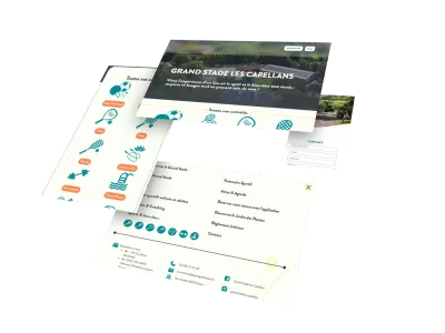 Grand Stade Les Capellans - Website Creatie
