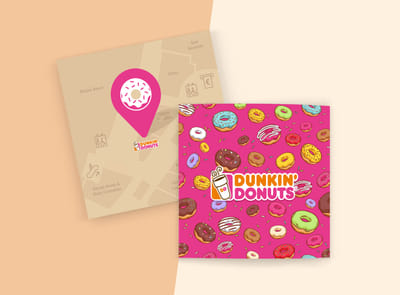 Dunkin Donuts - Grafikdesign