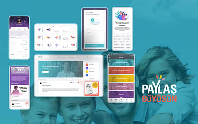 Paylaş Büyüsün Web & Mobile App - Web Application