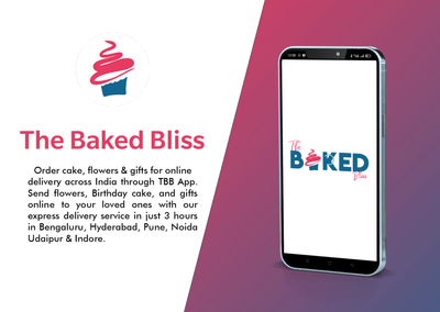 The Baked Bliss: Order cakes and gifts online - E-commerce