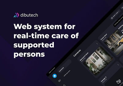 Web system for real-time care of supported person - Applicazione web