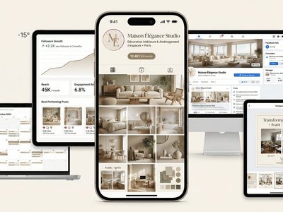 Maison Élégance Studio - Onlinewerbung