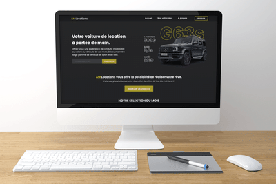 AM Locations - Création de site internet