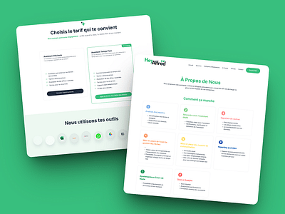 Hey Alfred : Site internet - Software Ontwikkeling