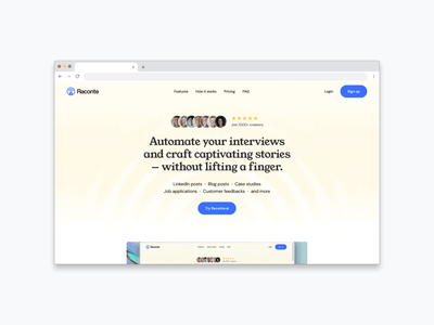 Raconte.ai, SaaS d'interviews vocales automatisées par IA - Intelligence Artificielle