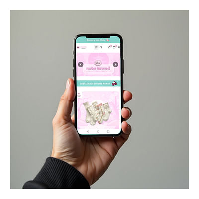 Diseño de Tienda Online productos Kawaii - E-commerce