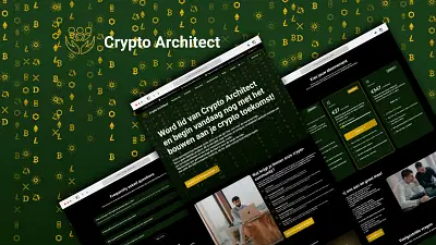 Crypto architect / Web-app - Website Creation