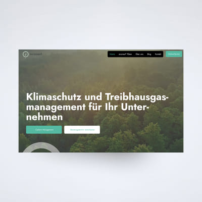 Webdesign | Umweltberatung - Diseño Gráfico