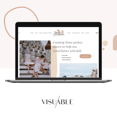 E-commerce Website Design for Little Voyageurs - E-commerce