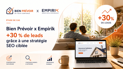 + 30% de leads grâce à une stratégie SEO ciblée - SEO
