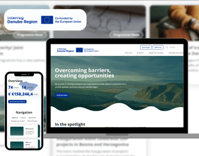 Interreg Danube Region Programme development - Graphic Design