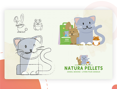 Natura Pellets - Marque de litière en pellets - Création de site internet