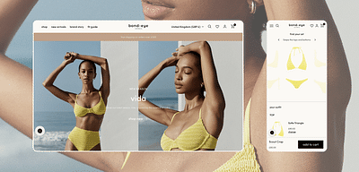 bond-eye swim: Shopify Custom Design - E-commerce