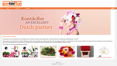 Branding en Design & Website Kontikiflor - Advertising