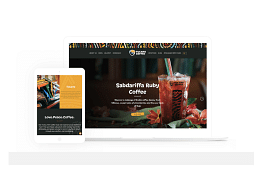 Coffee Shop - Website Creatie