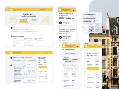 Application web pour Credit Advisor - Application web