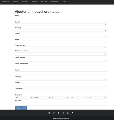 ERP - Gestion commerciale pour e-commerçant - E-commerce