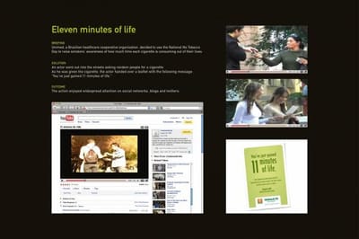 ELEVEN MINUTES OF LIFE - Werbung