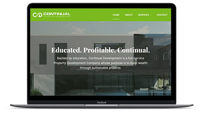 Continual Development - Website Creation