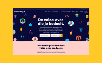 Voicebooking - Web Application
